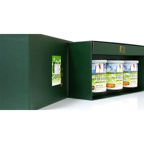 강원더몰,타타리 메밀차 선물세트(100g*3캔) / 국내산 쓴메밀차